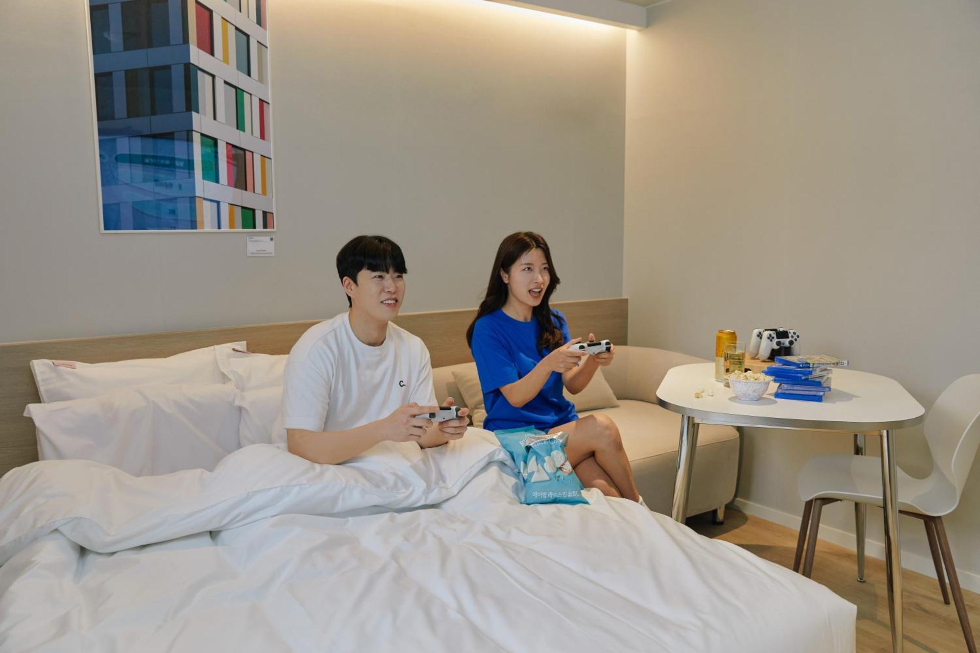 Aank Hotel Incheon Songdo Ngoại thất bức ảnh